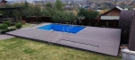 Подиум бассейна с грядками из террасной доски Good Cover Стандарт 22мм
