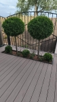 Благоустройство зоны отдыха возле дома из террасной доски ДПК Good Cover Стандарт